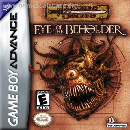 Cover Dungeons and Dragons - Eye of the Beholder for Game Boy Advance